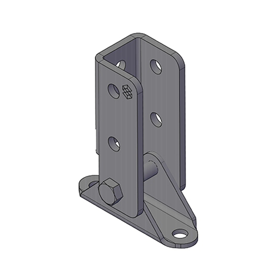 Strut Base Plate Adjustable